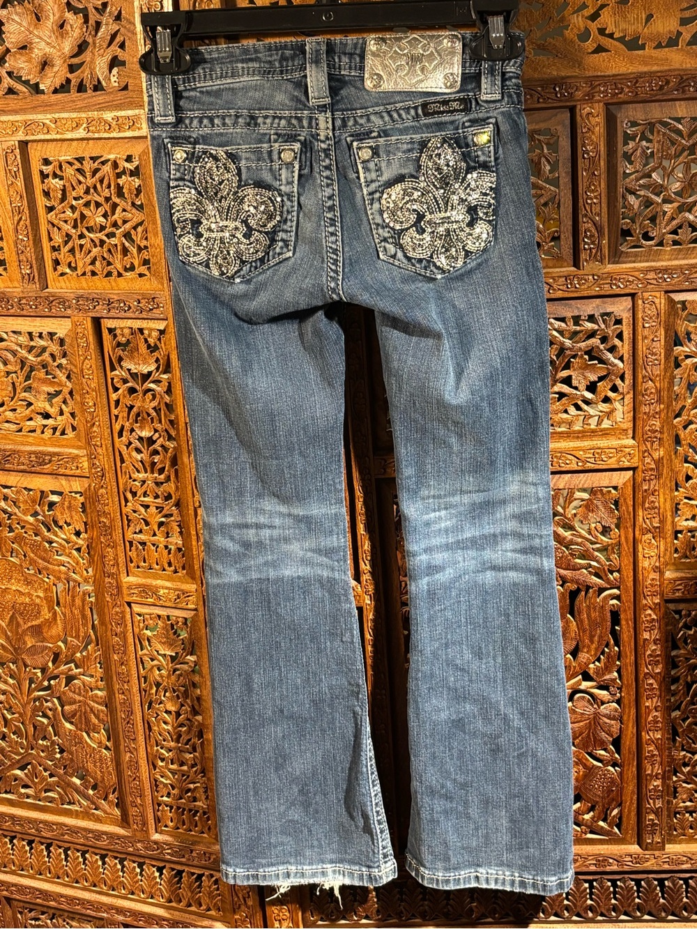 Miss Me Girls Blue Bootcut Jeans